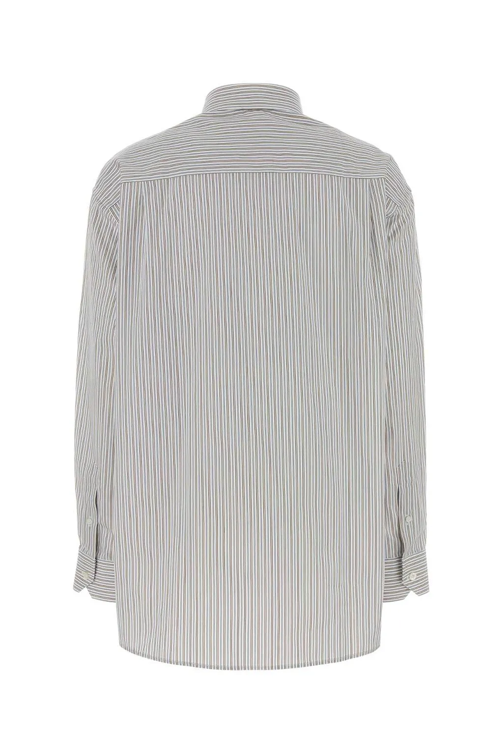 Prada Long-Sleeved Striped Shirt