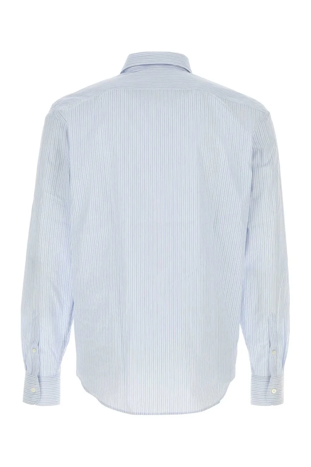 Prada Long-Sleeved Striped Shirt