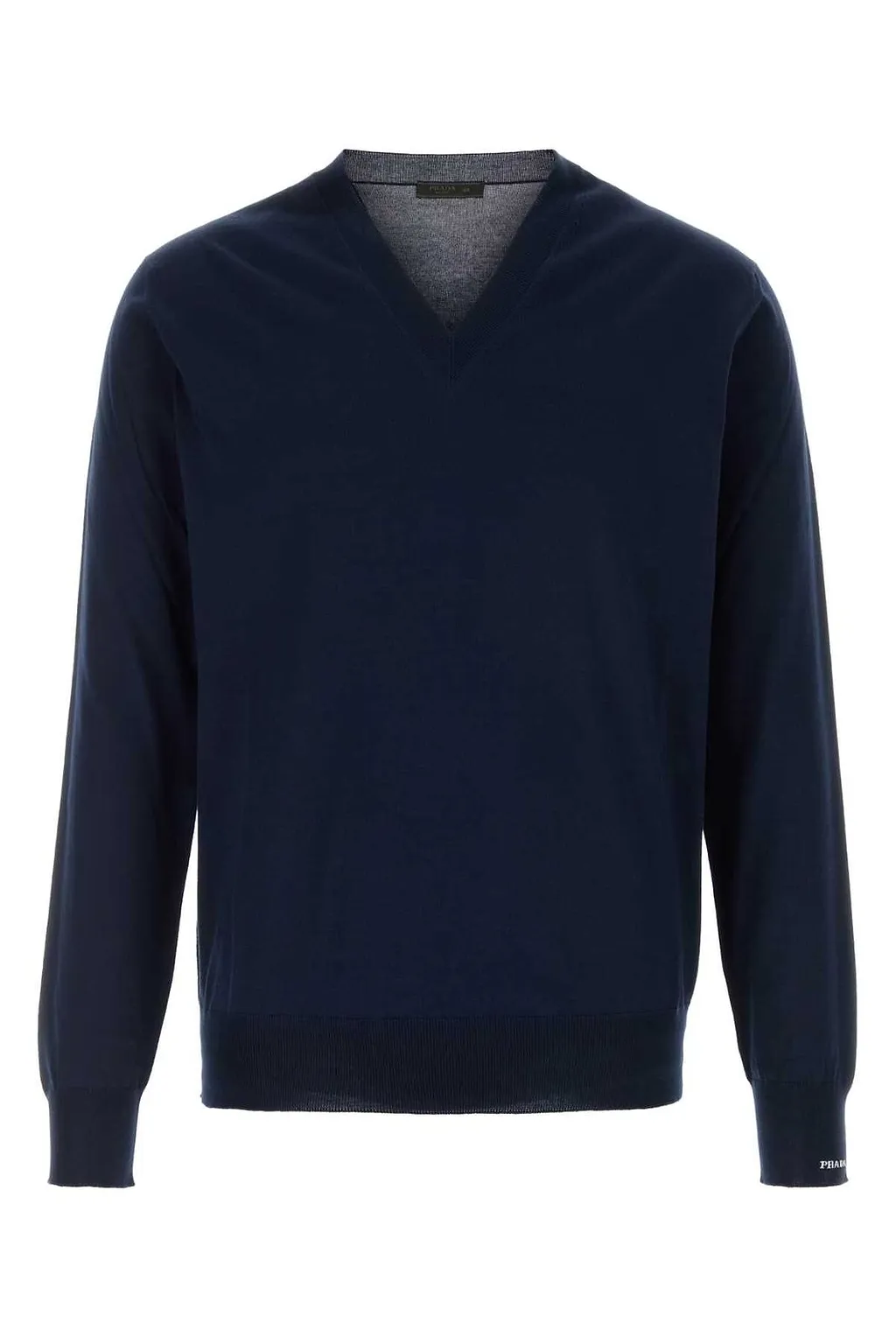 Prada Long-Sleeved V-Neck Jumper