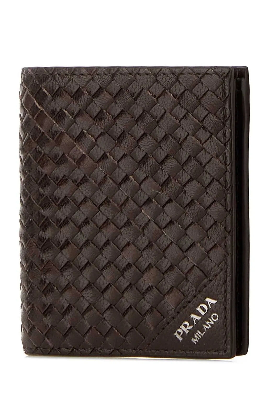 Prada Minuteria Woven Wallet