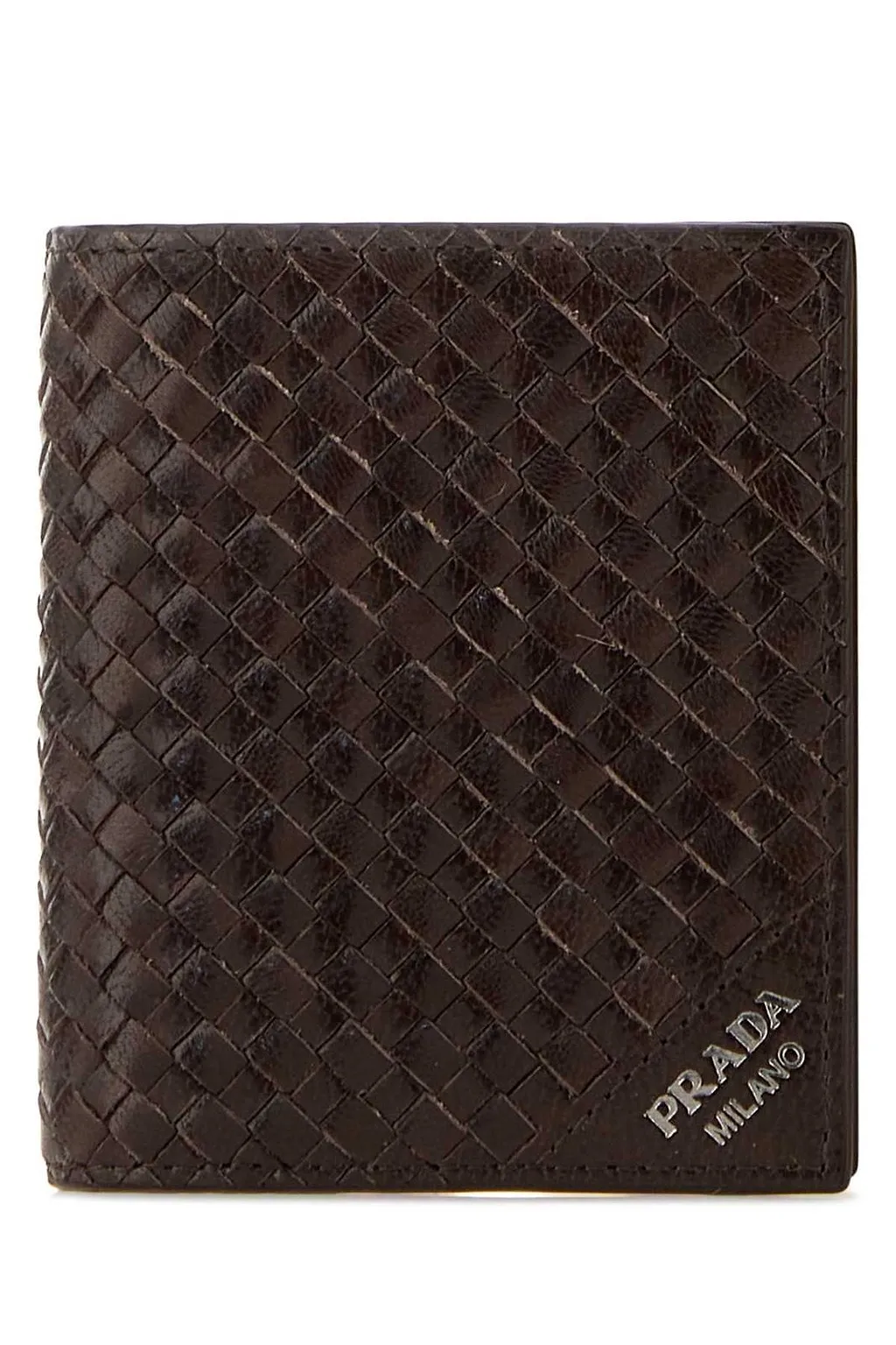 Prada Minuteria Woven Wallet