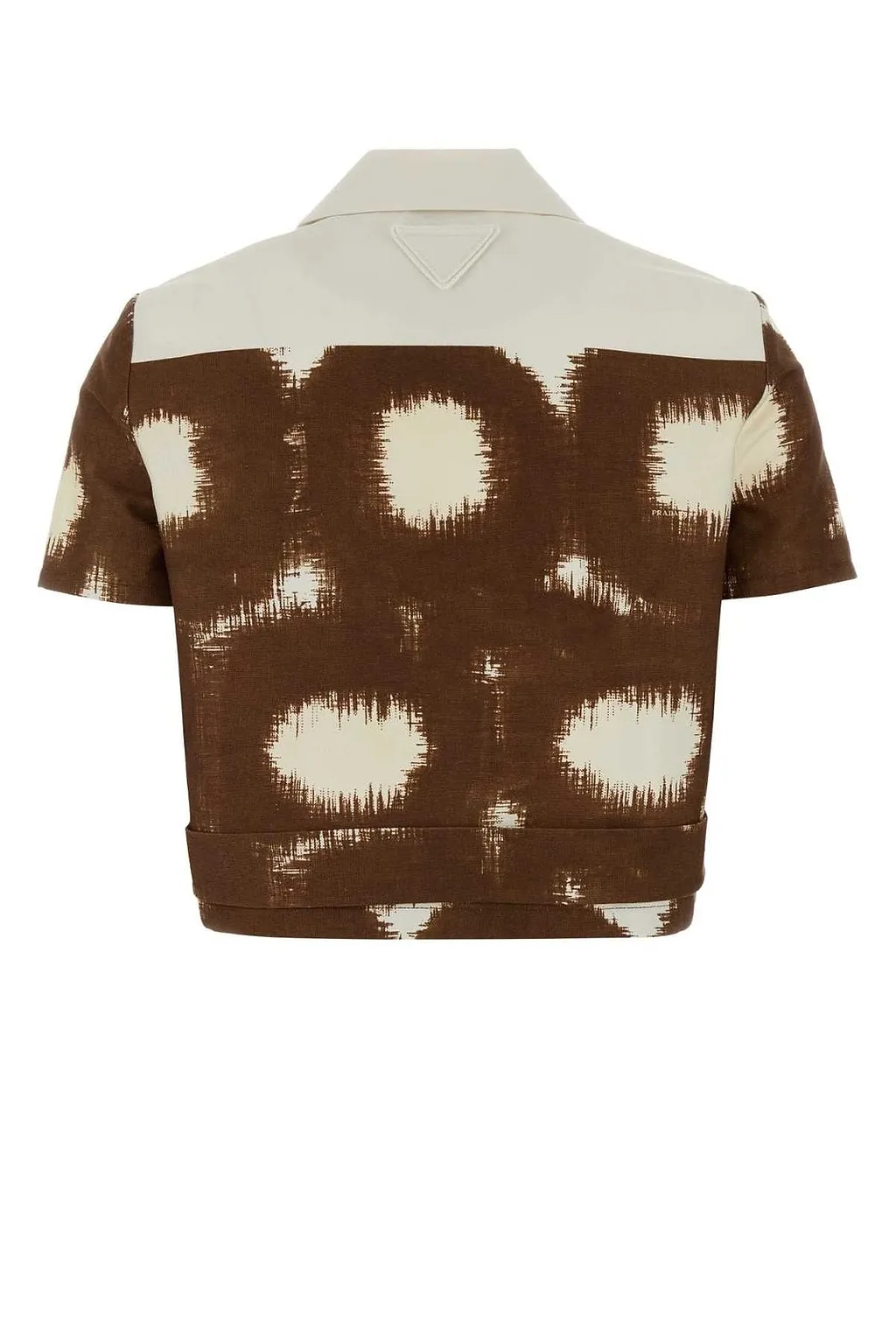 Prada Pattern-Printed Short-Sleeved Shirt