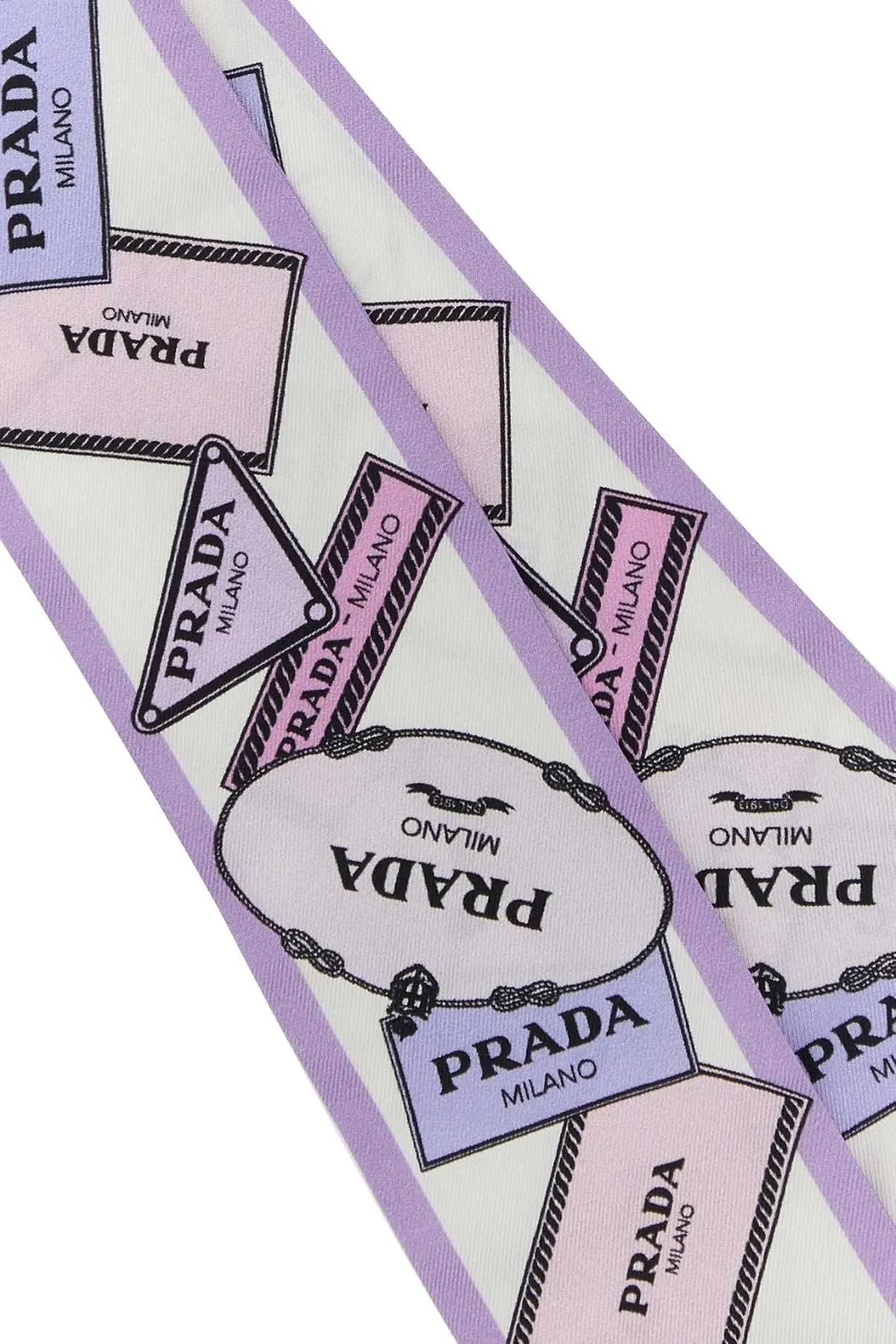 Prada Pattern-Printed Scarf