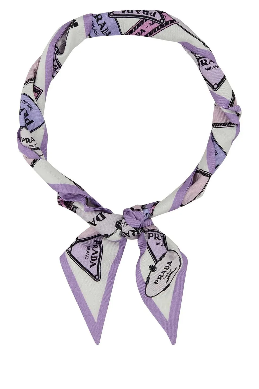 Prada Pattern-Printed Scarf