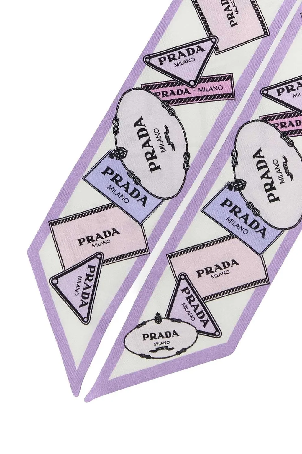Prada Pattern-Printed Scarf