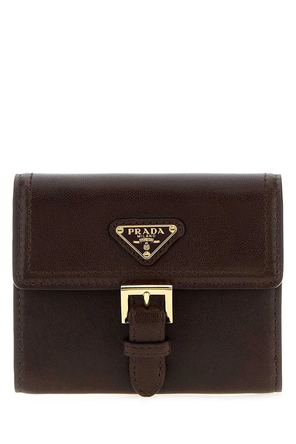 Prada Pattina Buckle Wallet