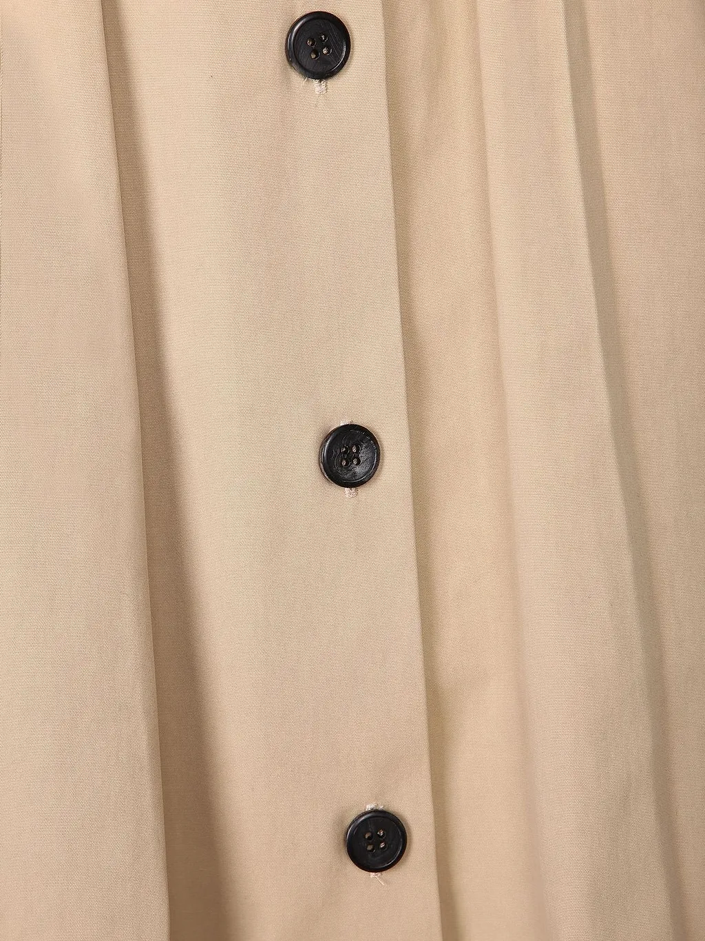 Prada Pleated Belted Midi Skirt
