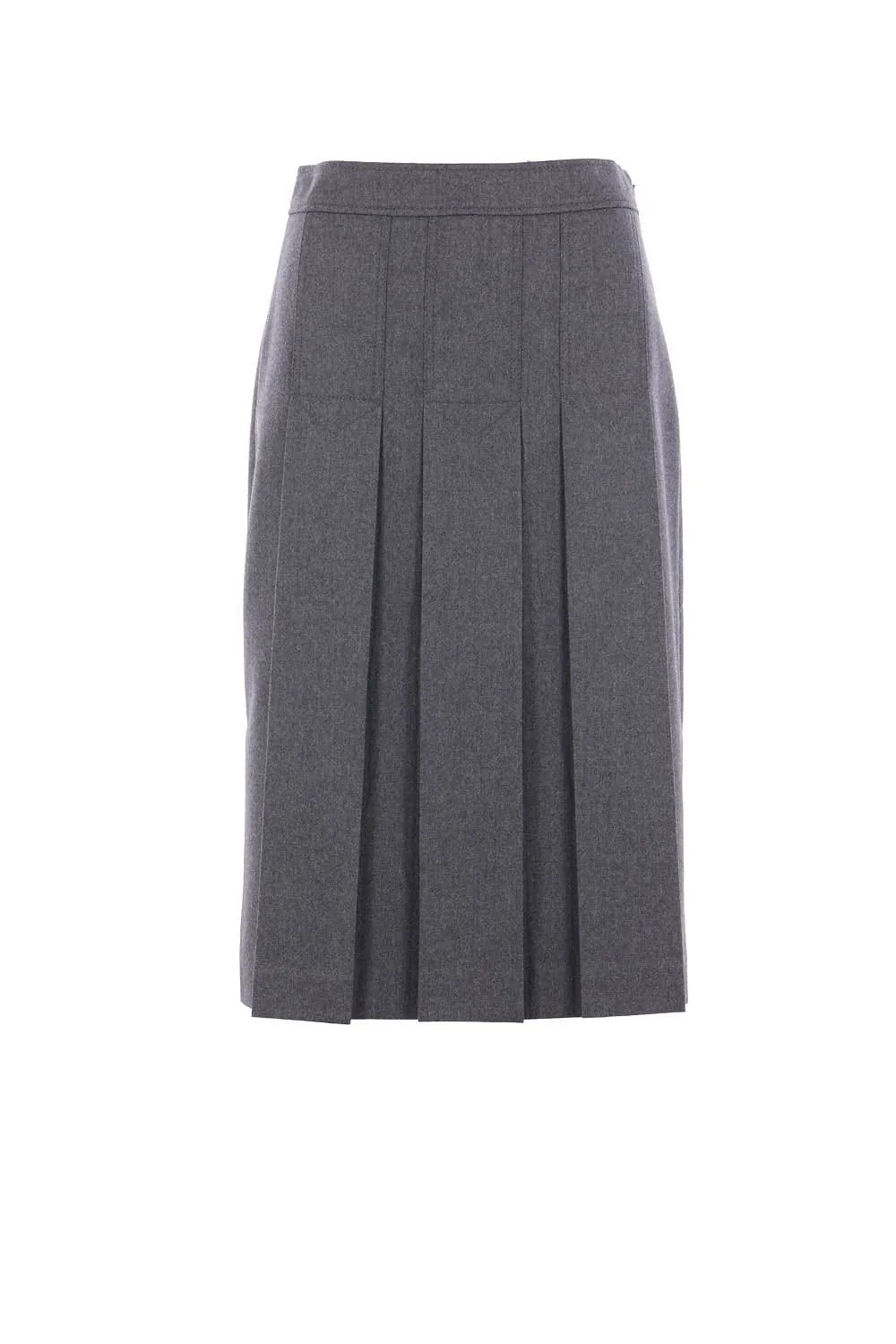 Prada Pleated Midi Skirt
