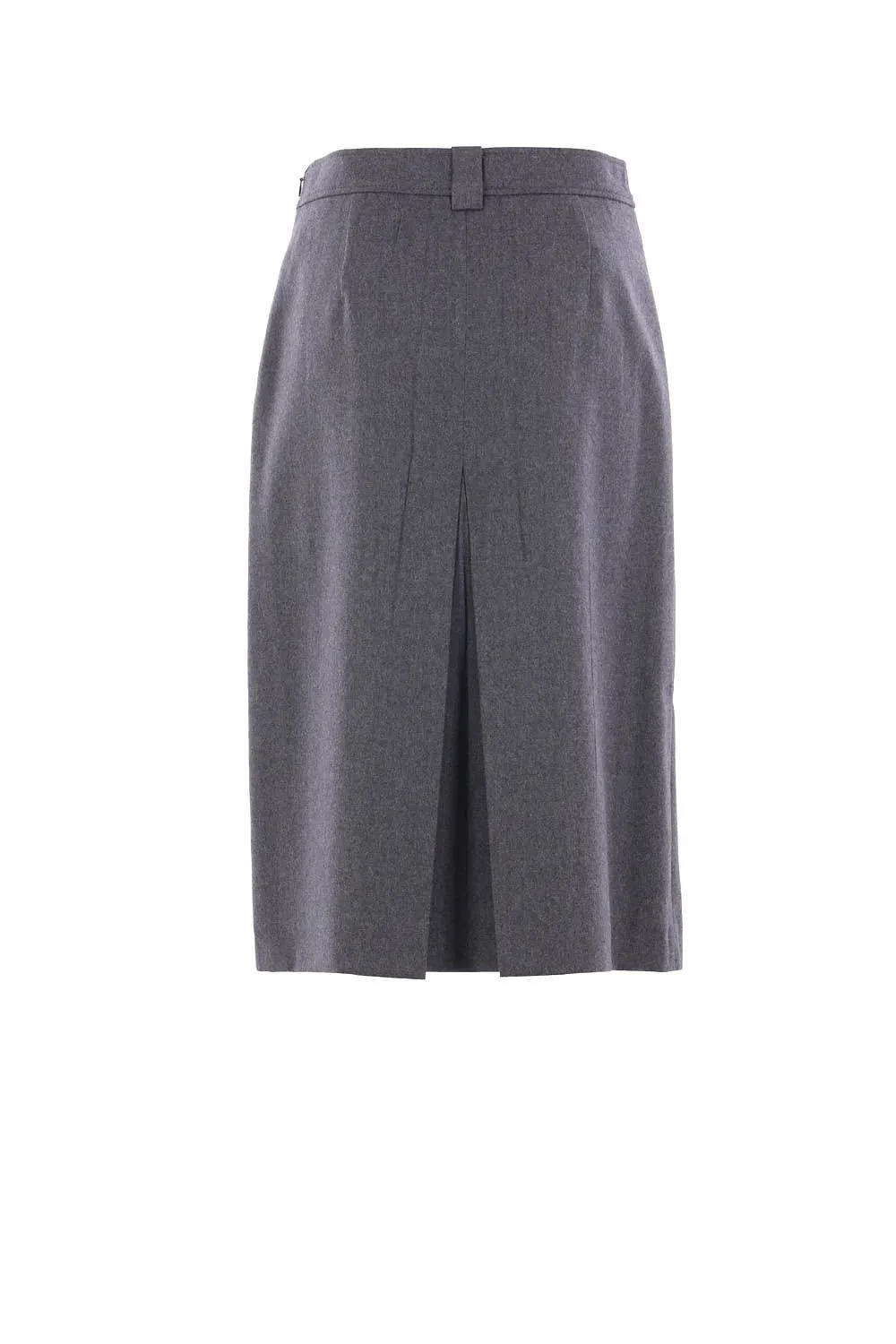 Prada Pleated Midi Skirt