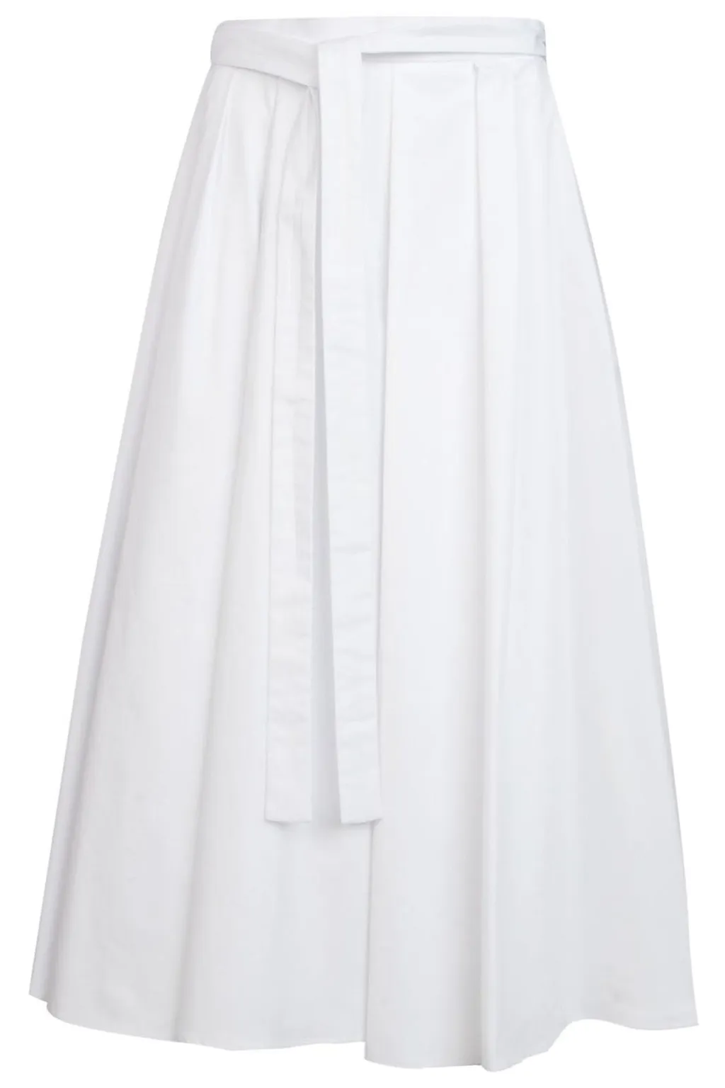 Prada Pleated Midi Skirt