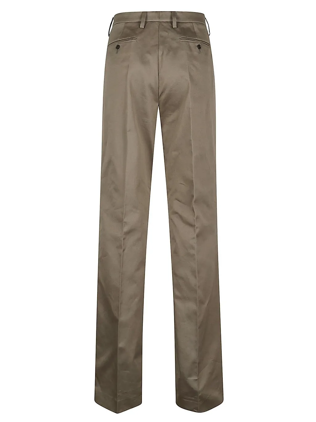 Prada Pleated Straight-Leg Pants