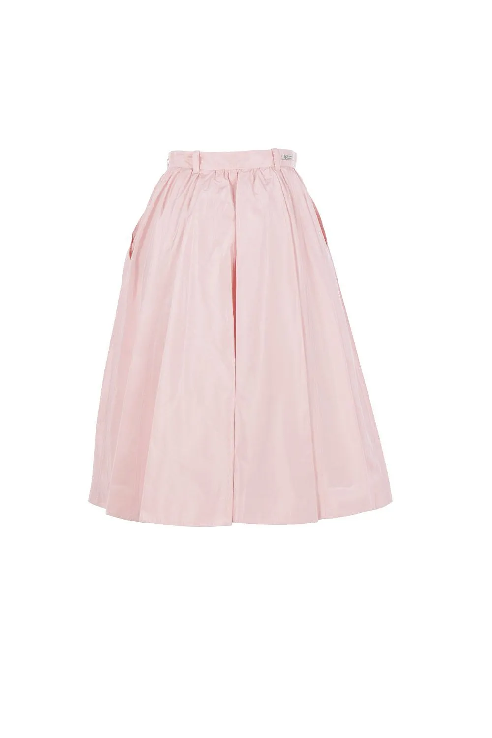 Prada Pleated Midi Skirt