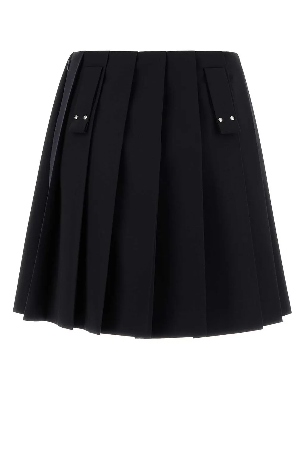 Prada Pleated Mini Skirt