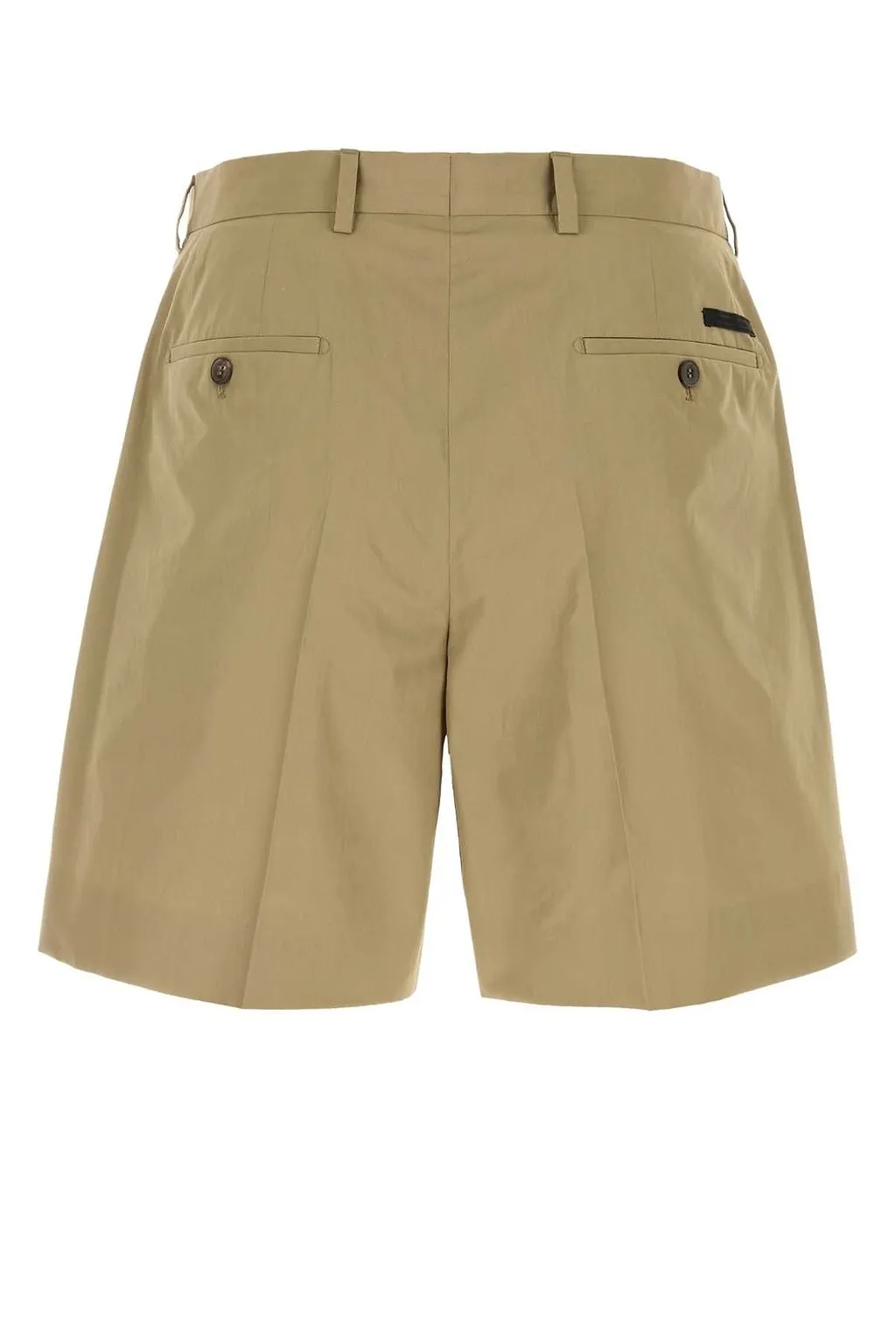 Prada Pleated Tailored Shorts