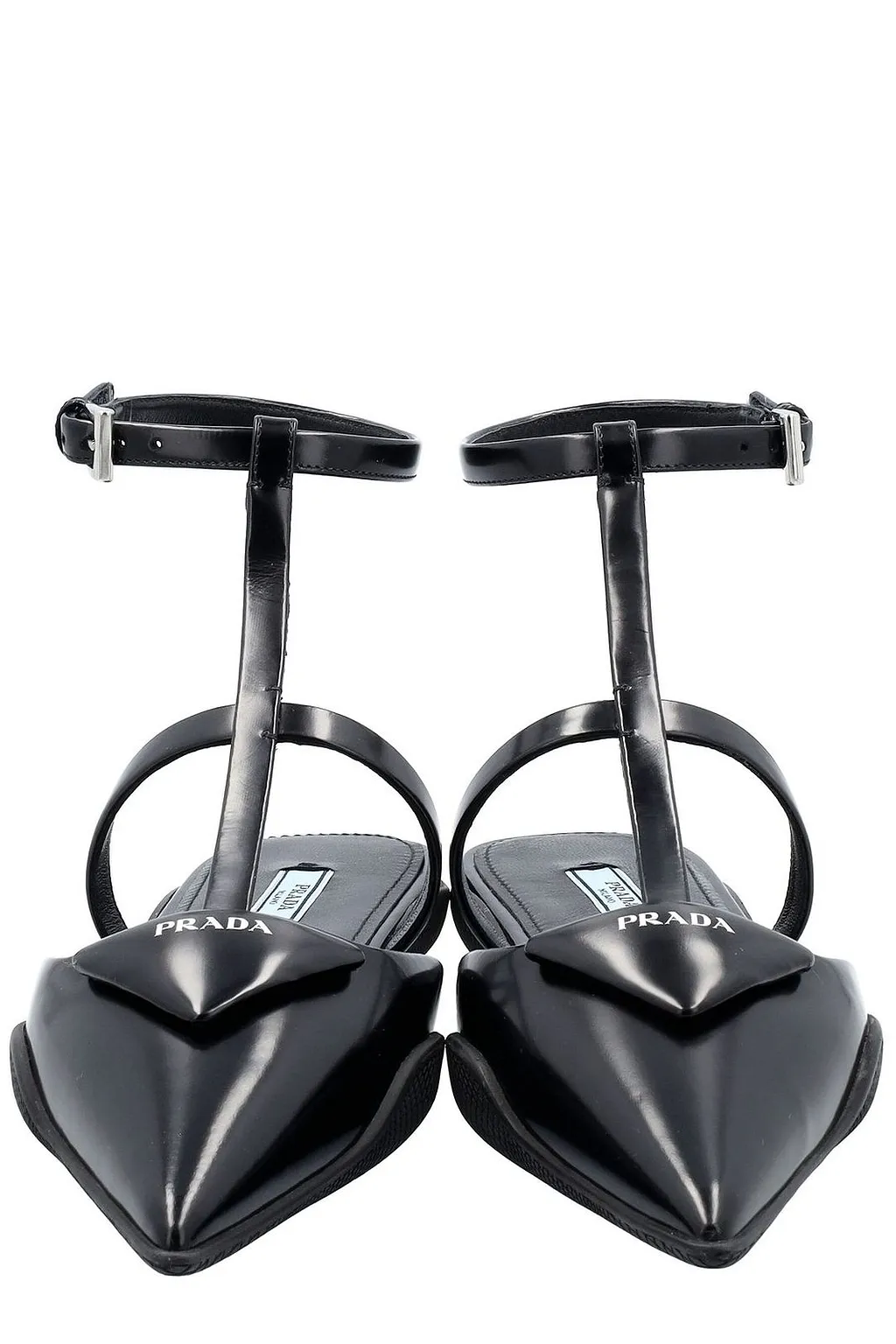 Prada Point Toe Ballet Flats