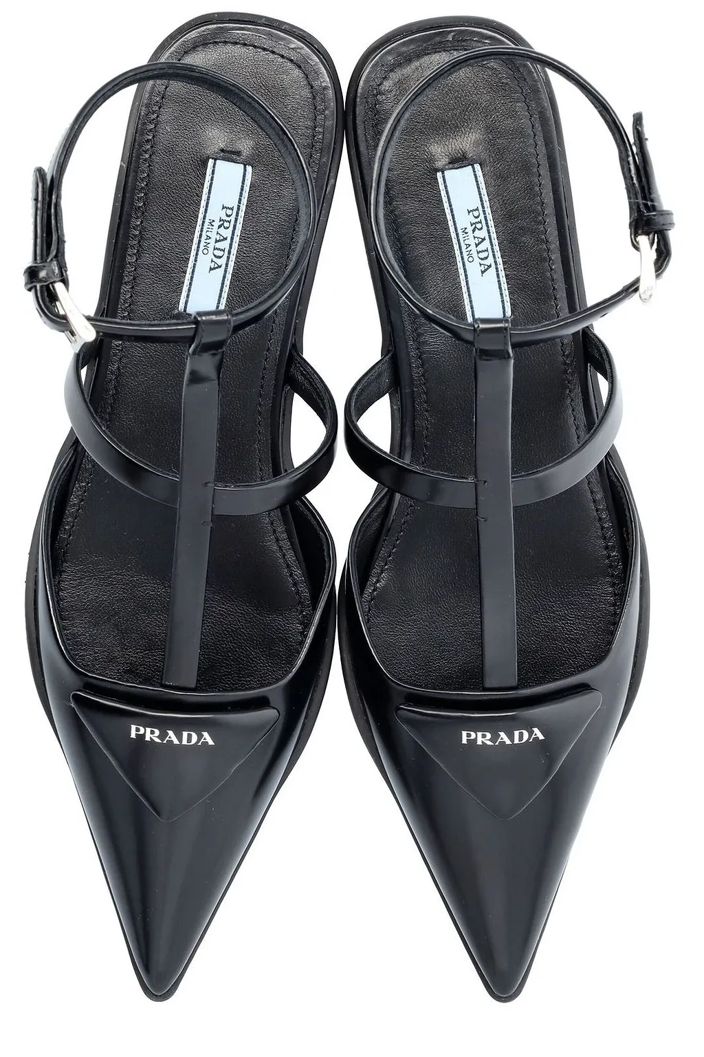 Prada Point Toe Ballet Flats