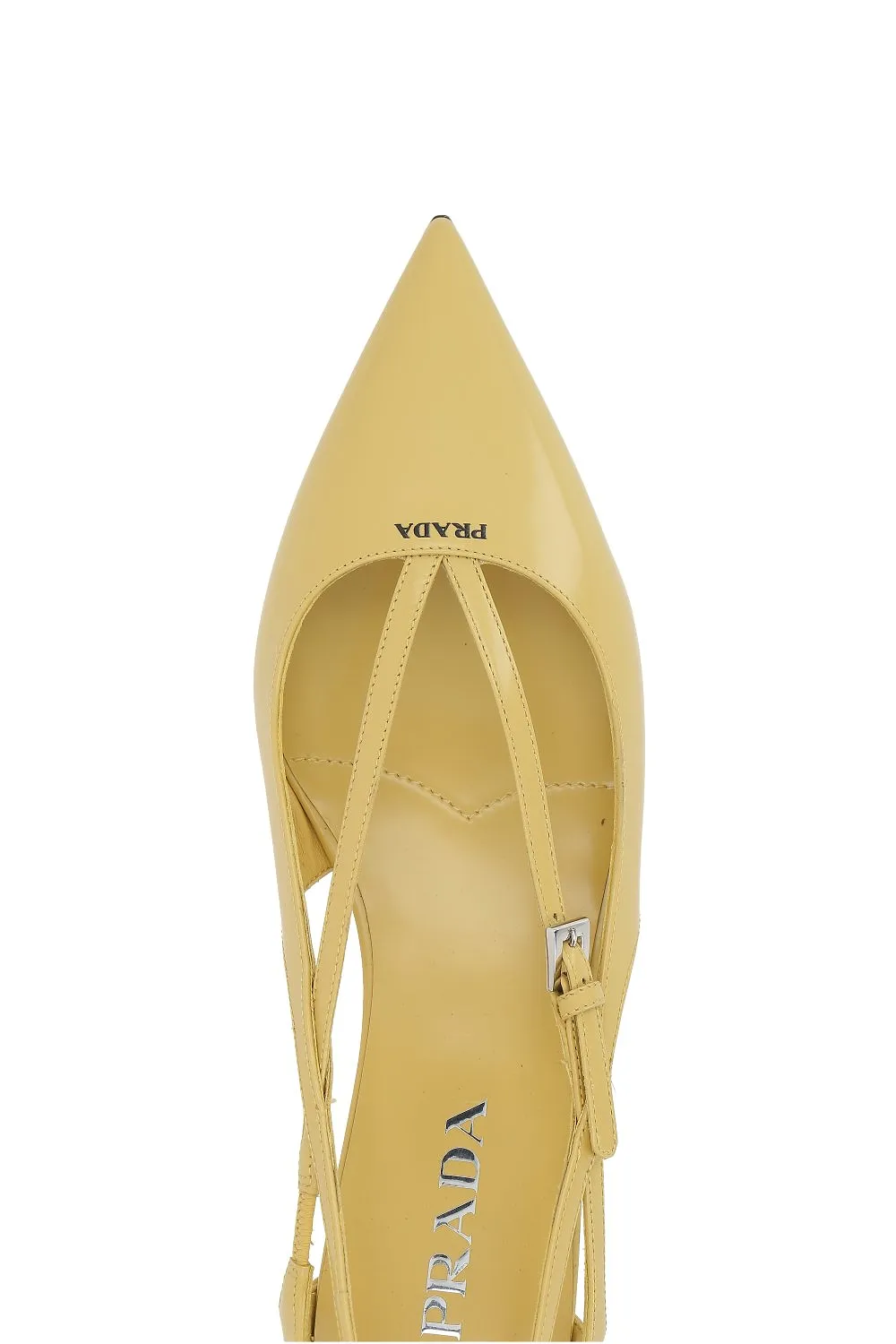 Prada Pointed-Toe Ballet Flats
