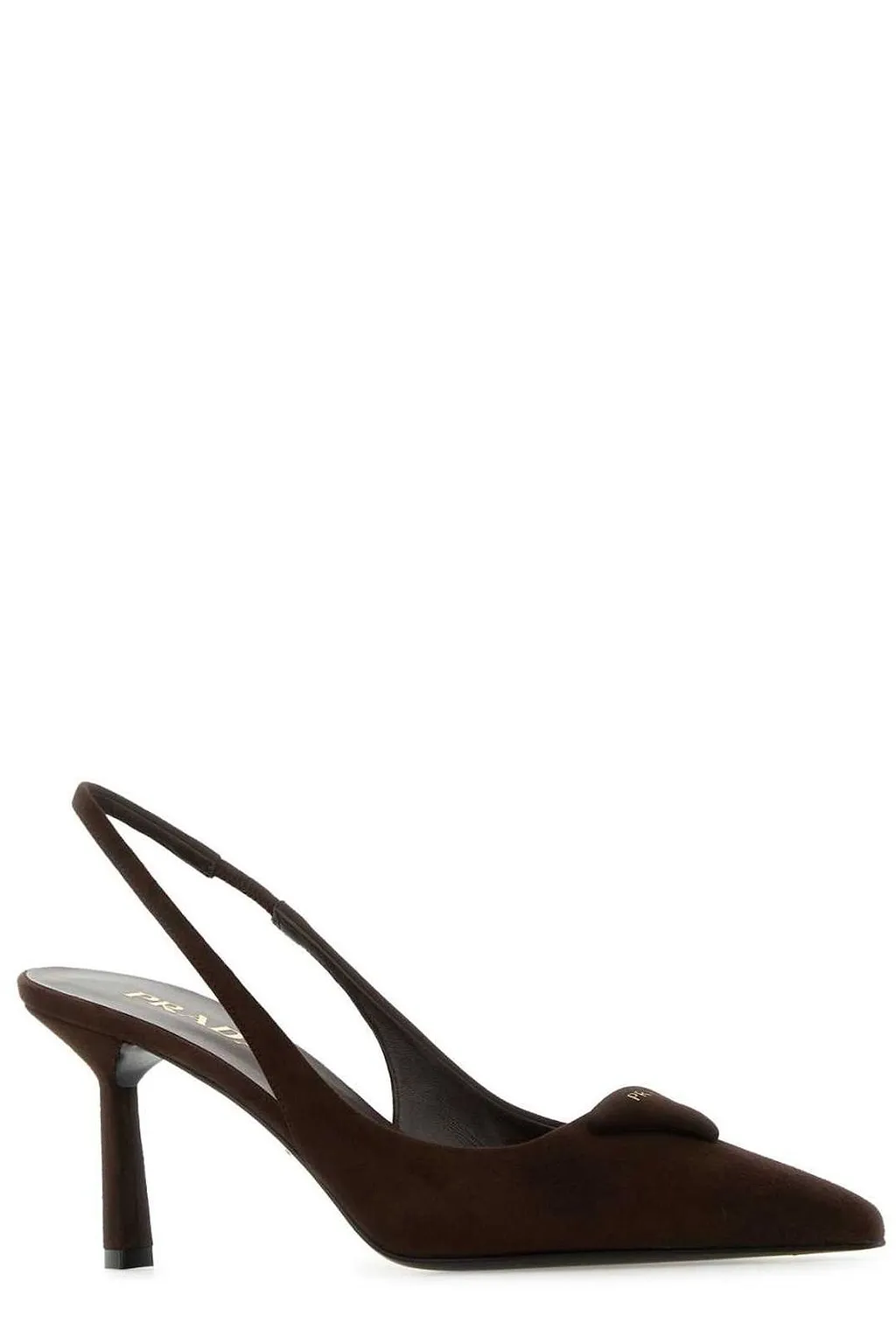 Prada Pointed-Toe Slingback Pumps