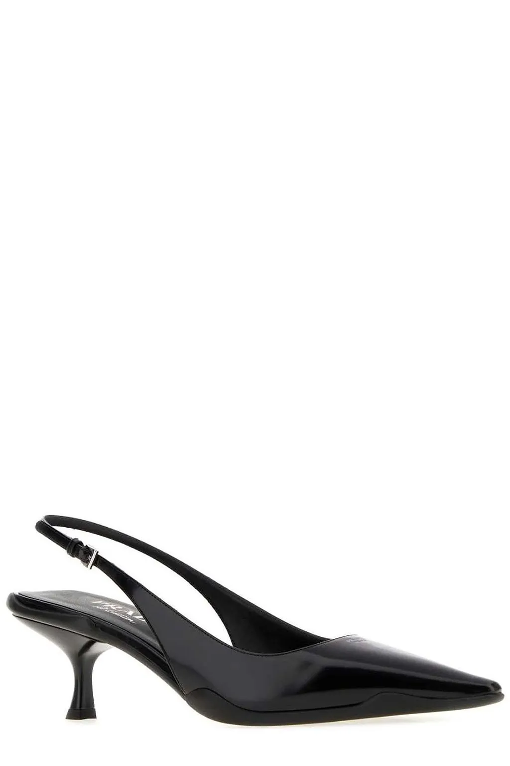 Prada Pointed-Toe Slingback Pumps
