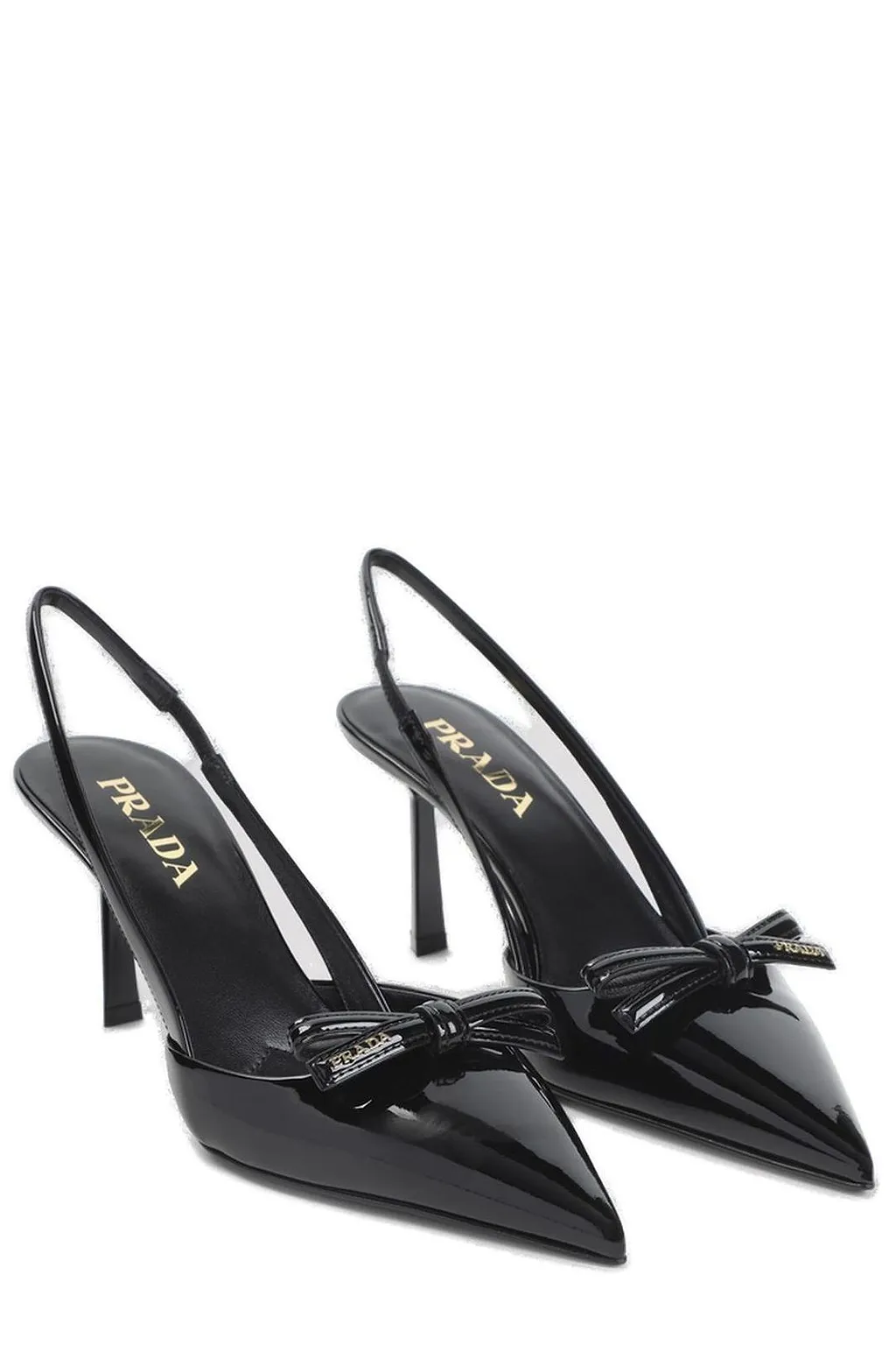 Prada Pointed-Toe Slingback Pumps