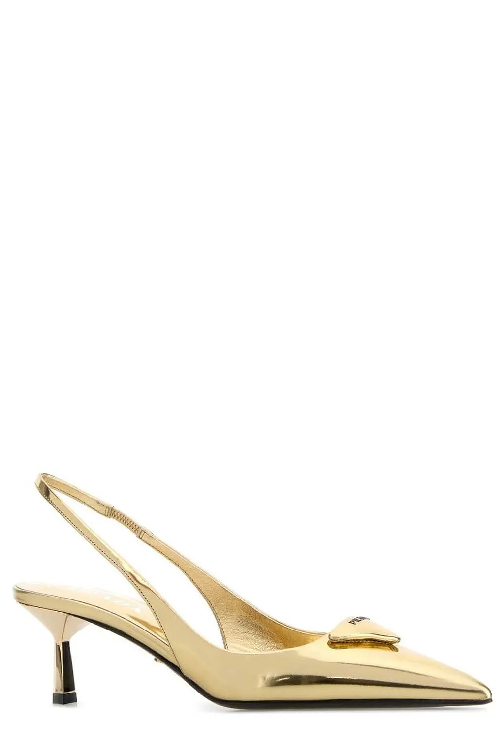 Prada Pointed-Toe Slingback Pumps