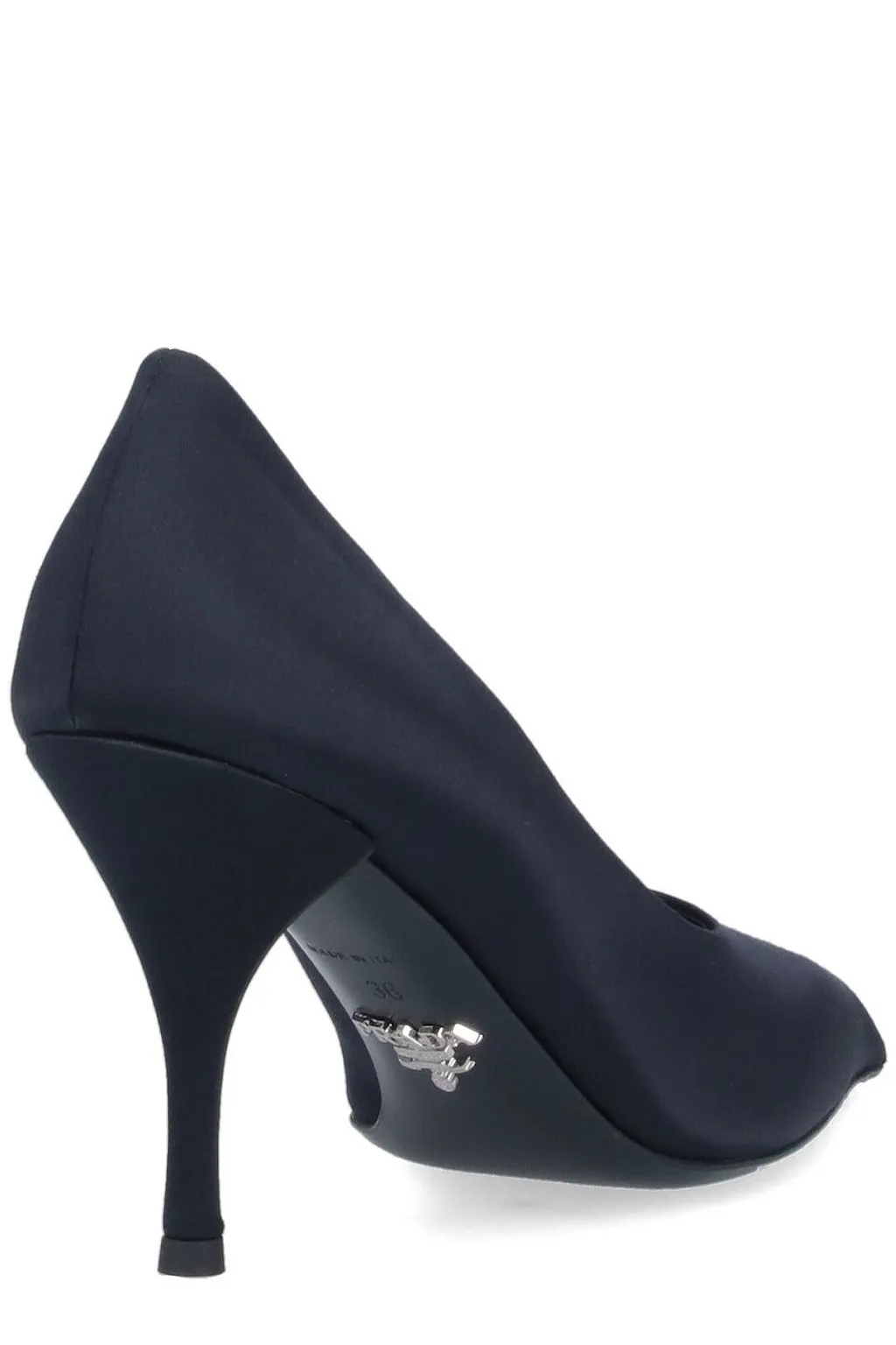 Prada Pointed Toe Slip-On Pumps