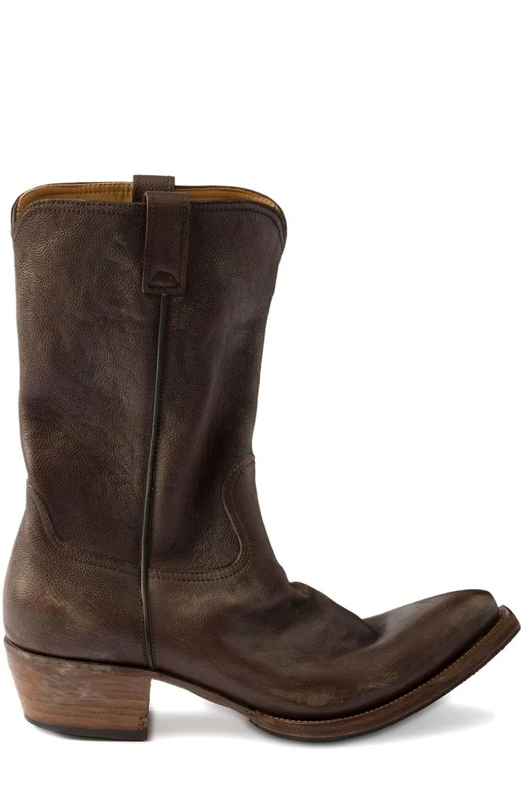 Prada Pointed-Toe Western Boots