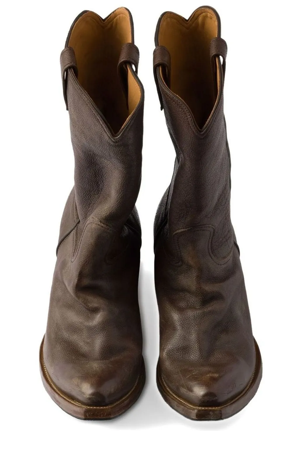 Prada Pointed-Toe Western Boots