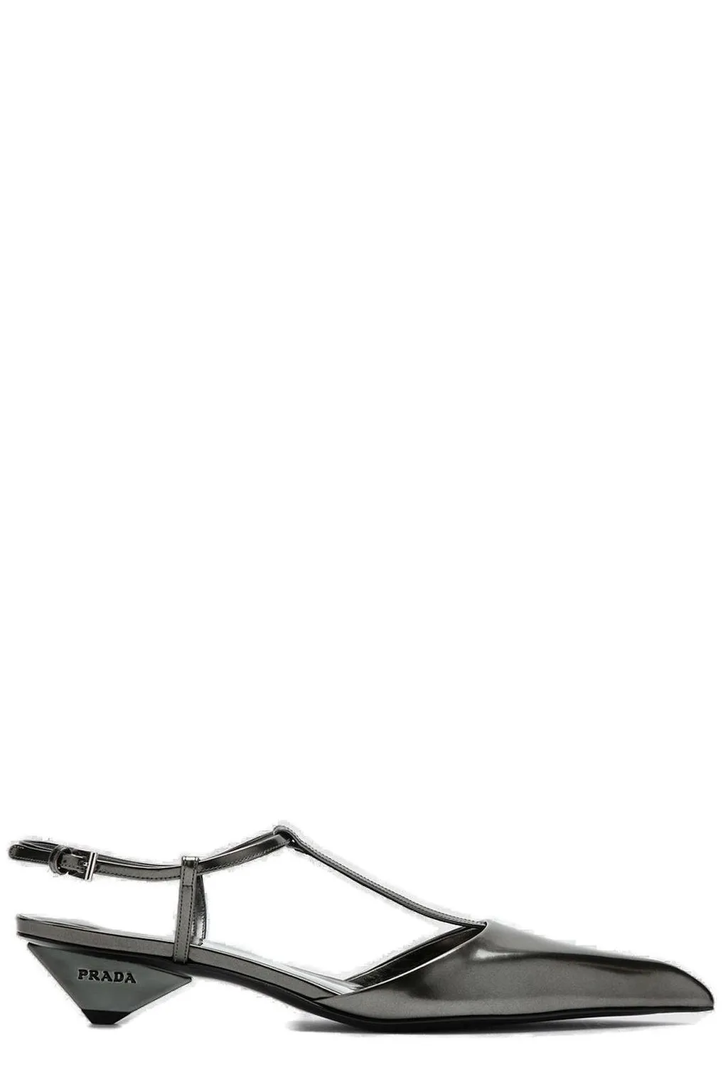 Prada Pre-Owned Metallic Pumps