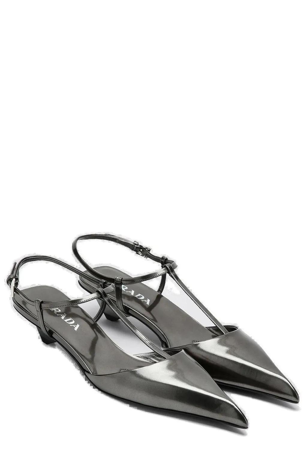 Prada Pre-Owned Metallic Pumps