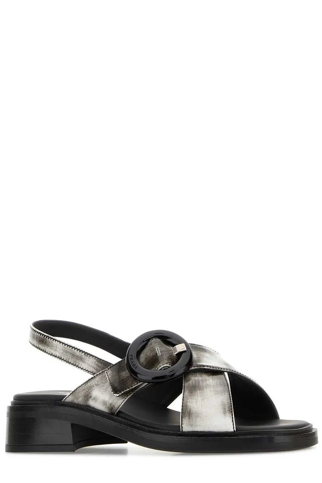 Prada Re-Edition 1996 Logo-Printed Slingback Sandals