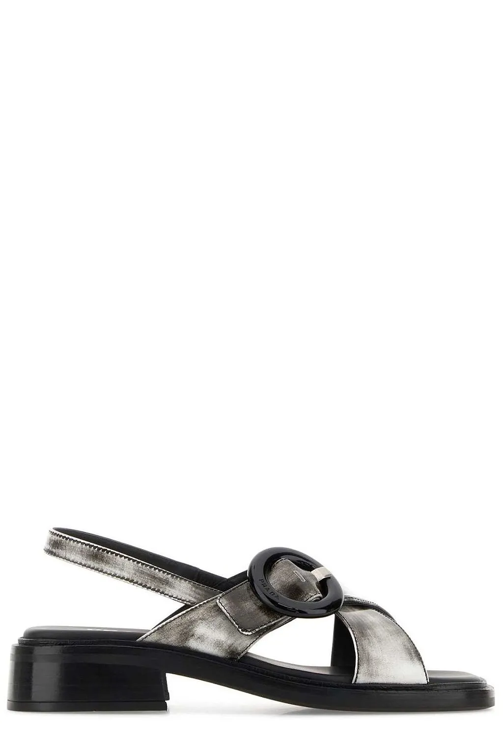 Prada Re-Edition 1996 Logo-Printed Slingback Sandals