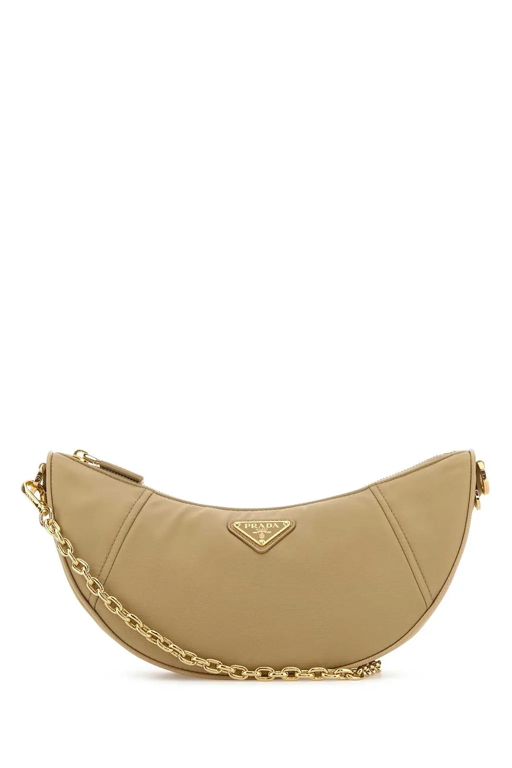 Prada Demi-Lune Zipped Shoulder Bag