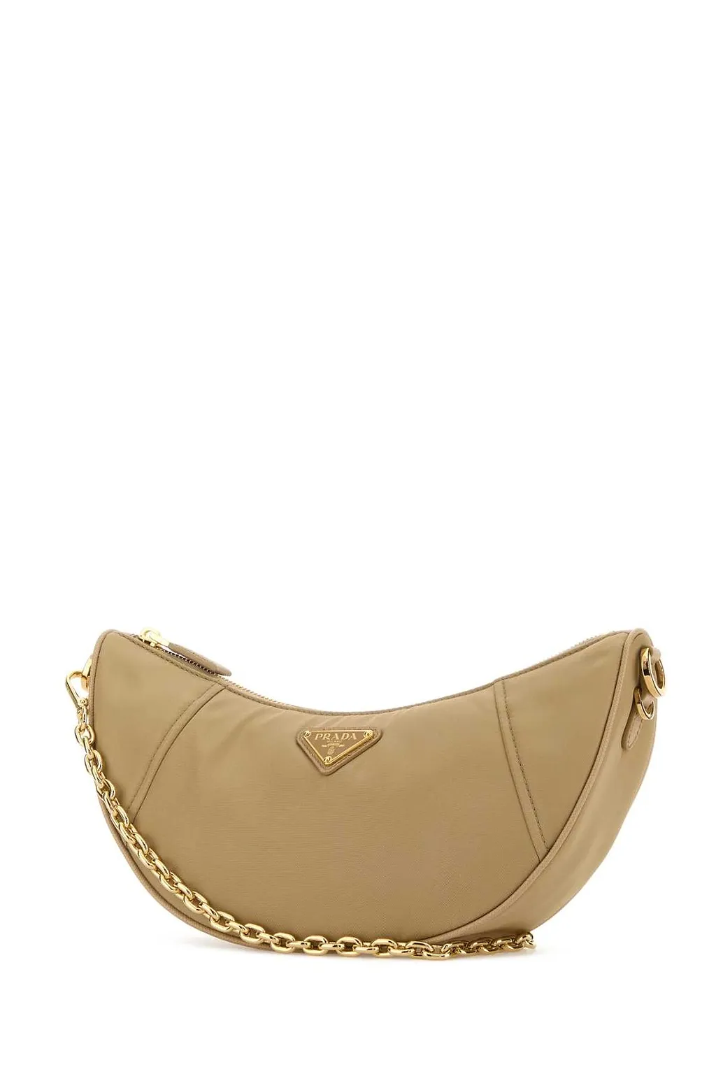 Prada Demi-Lune Zipped Shoulder Bag