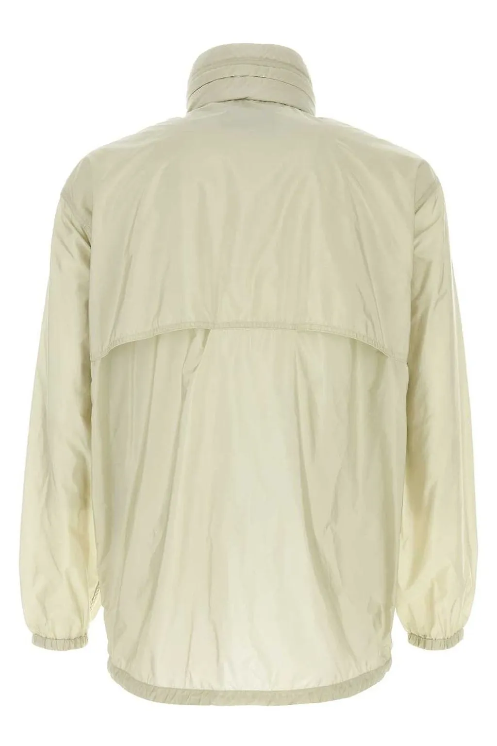 Prada Logo Plaque Zip-Up Jacket