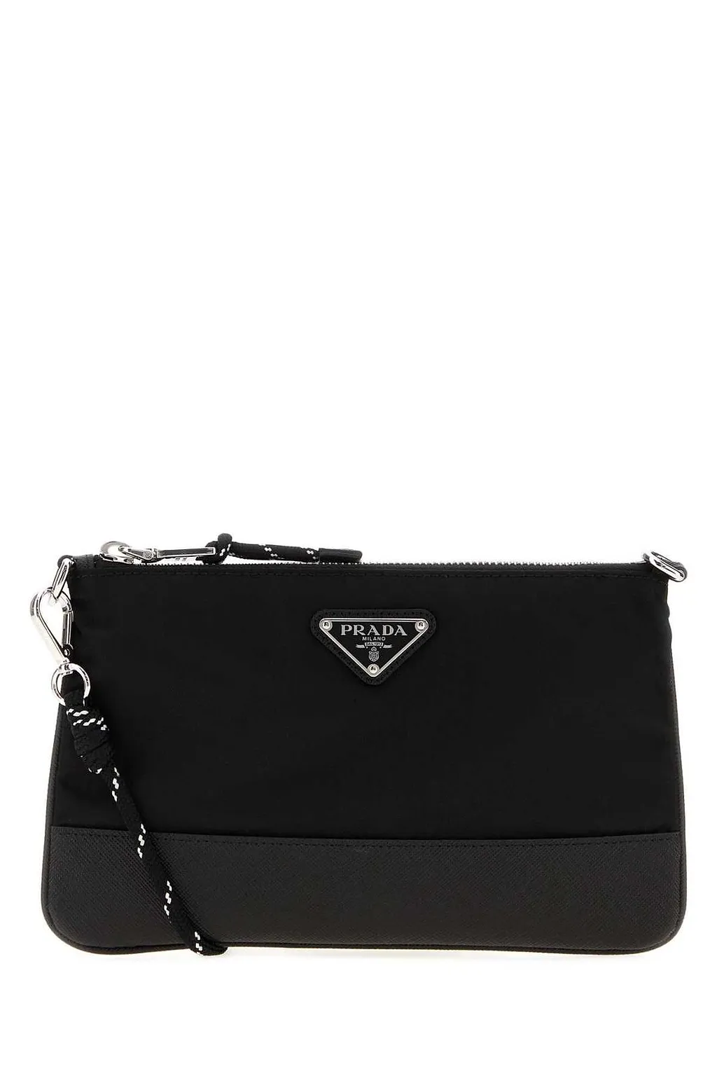 Prada Re-Nylon Speedrock Zipped Clutch Bag