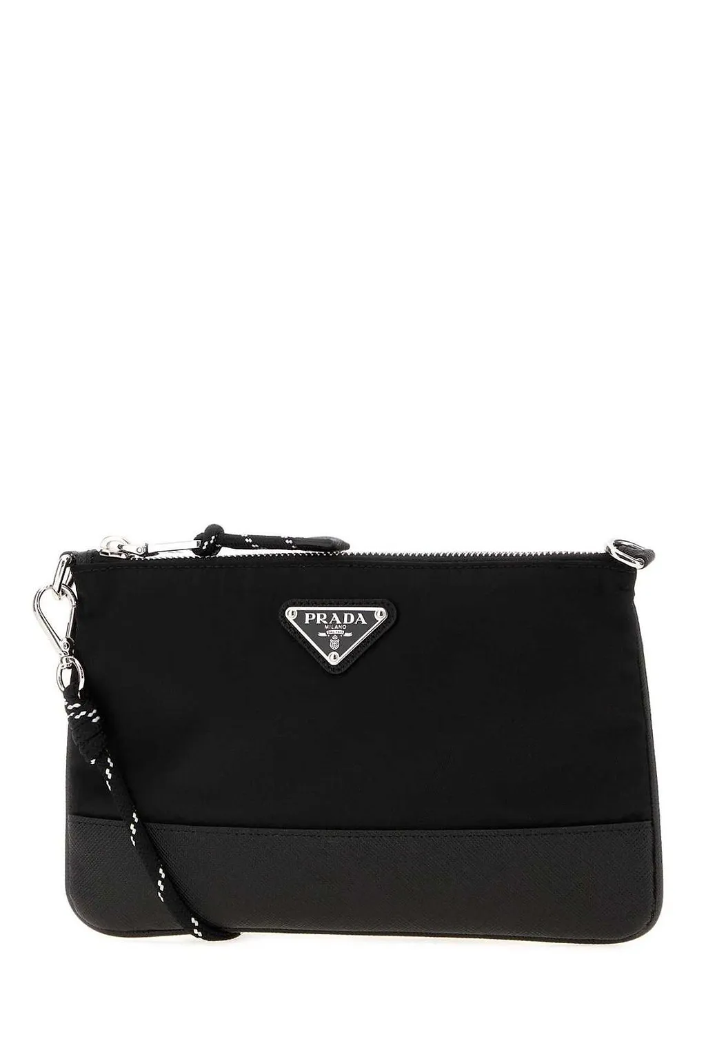 Prada Re-Nylon Speedrock Zipped Clutch Bag