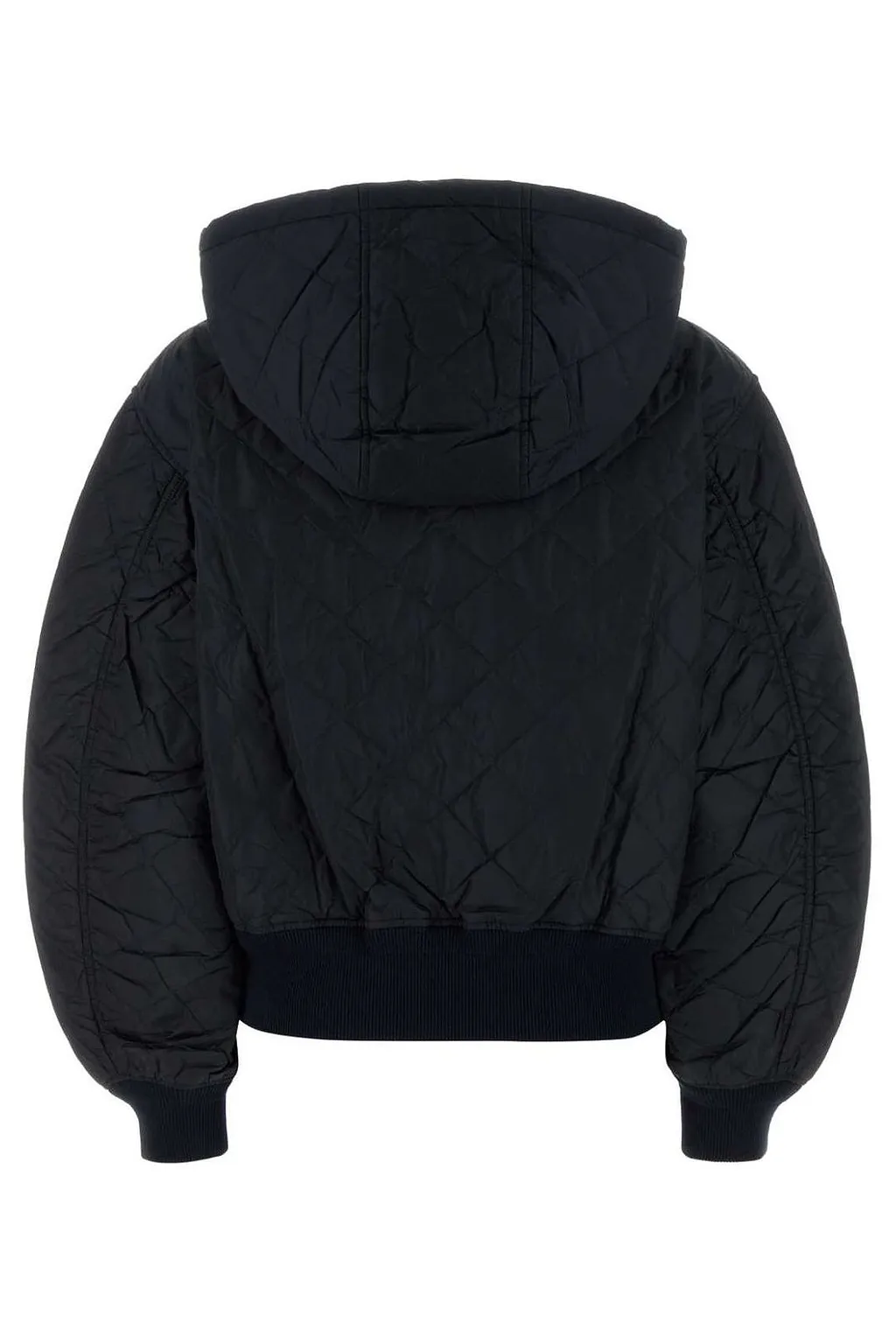 Prada Re-Nylon Zip-Up Hooded Jacket