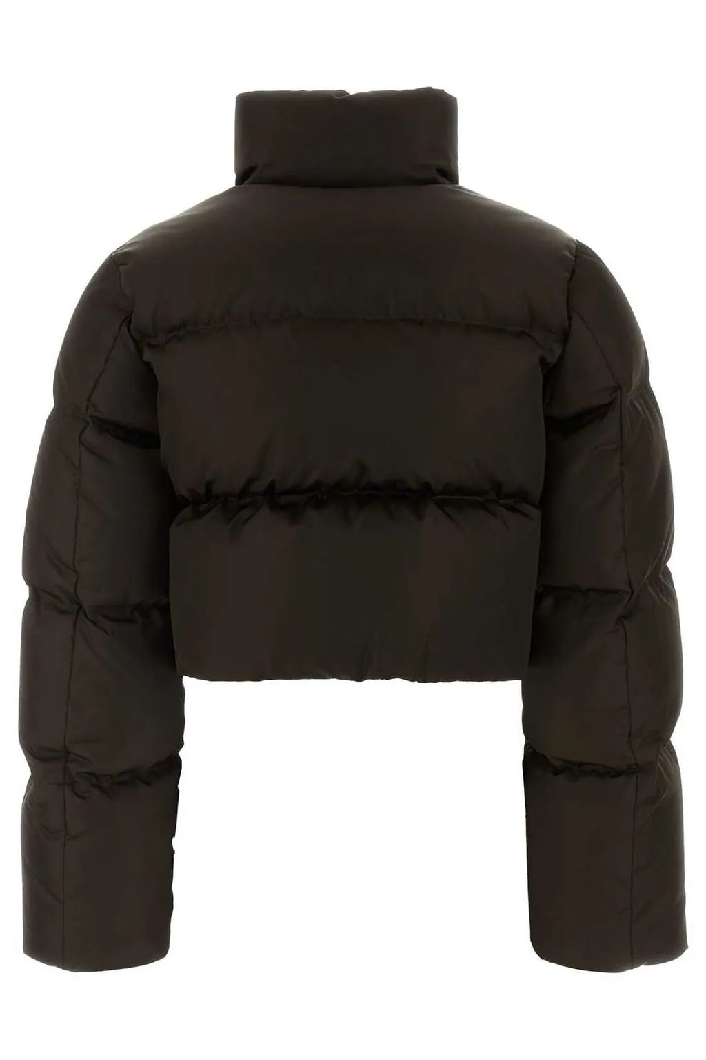 Prada Re-Nylon Zipped Cropped Down Jacket