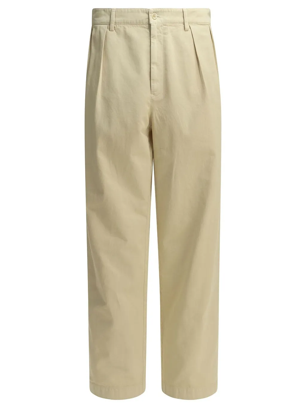 Prada Logo-Patch Pleated Pants