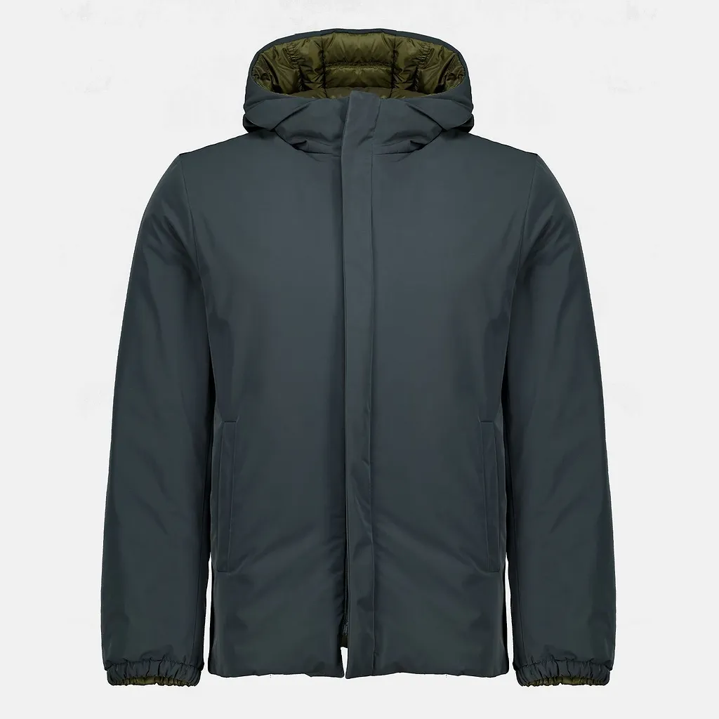 Prada Reversible Hooded Down Jacket
