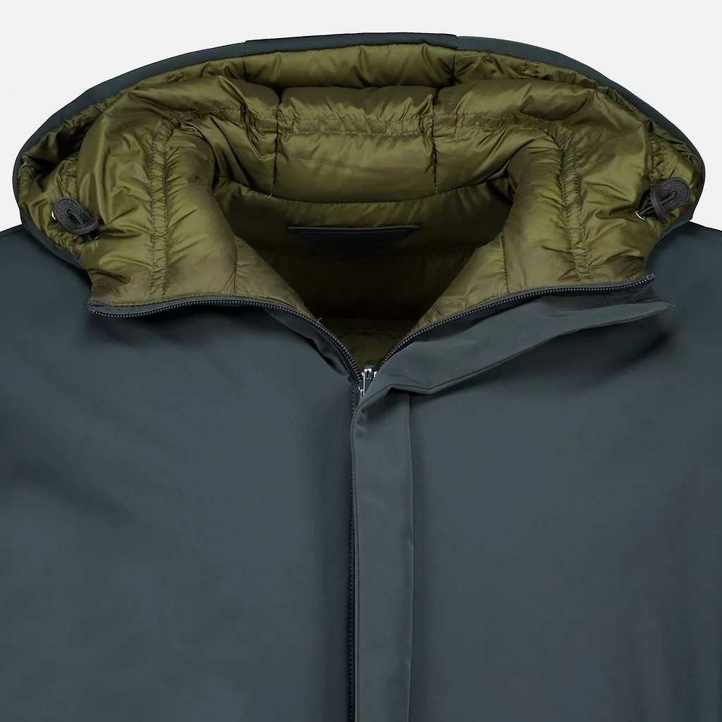 Prada Reversible Hooded Down Jacket