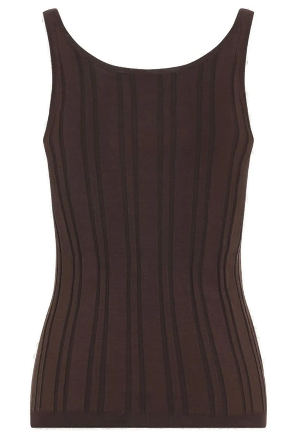 Prada Ribbed-Knit Tank Top