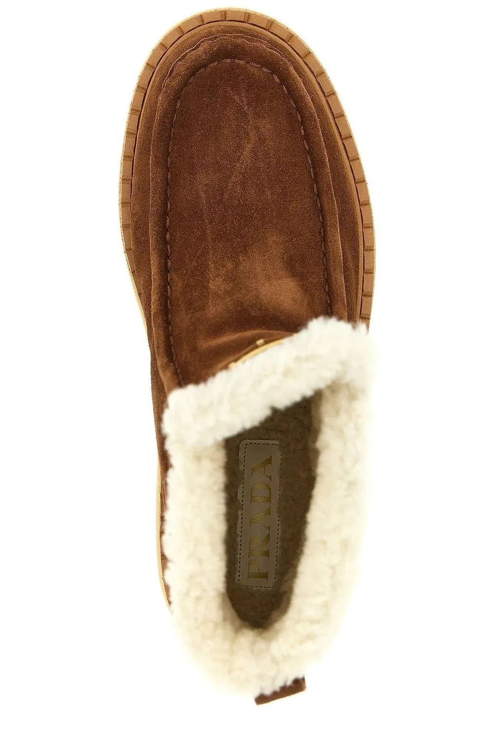 Prada Round-Toe Ankle Boots