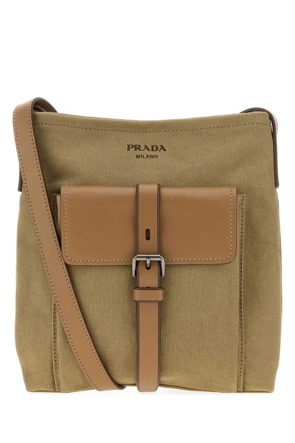 Prada Route Buckle Messenger Bag