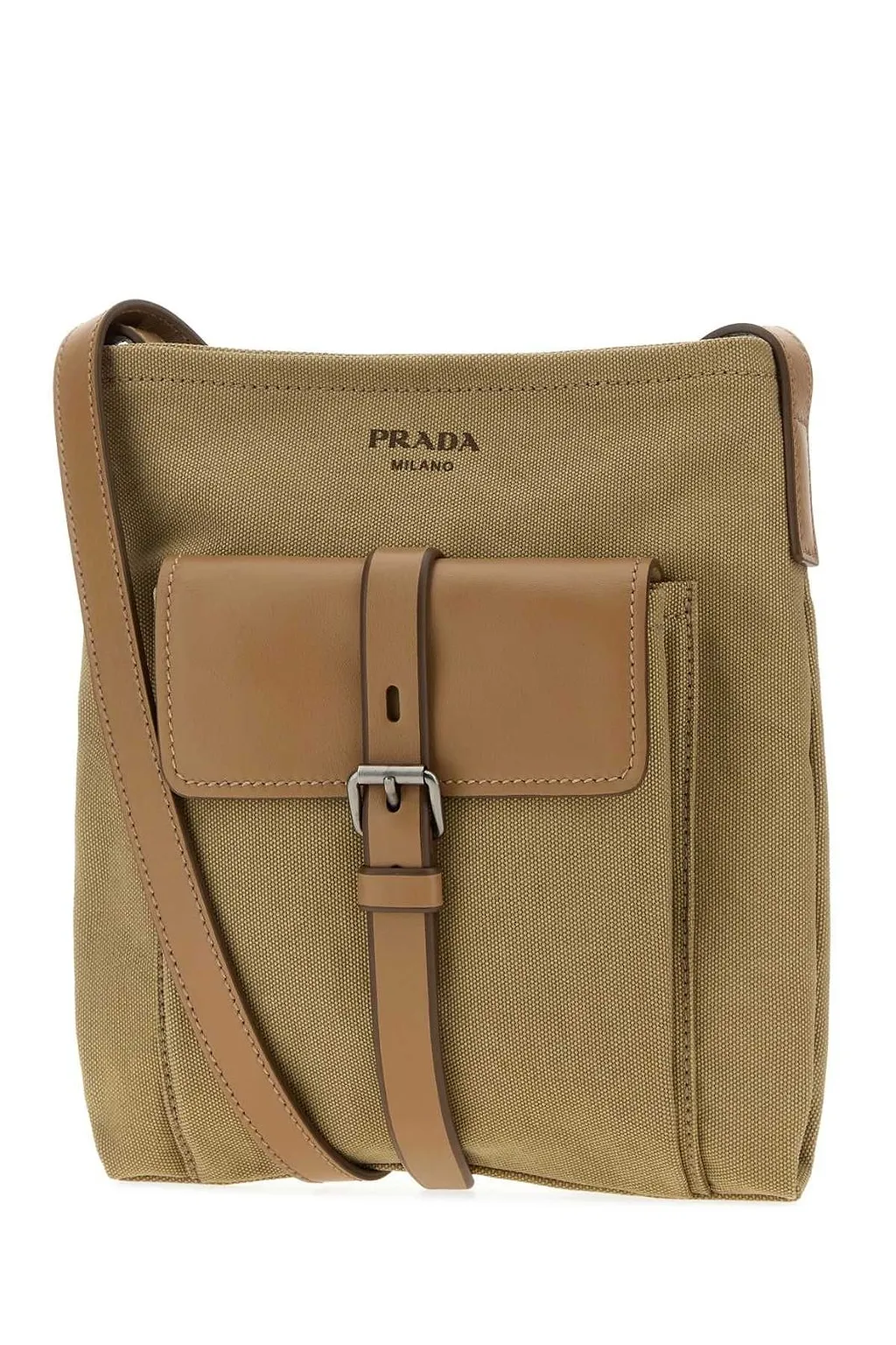 Prada Route Buckle Messenger Bag