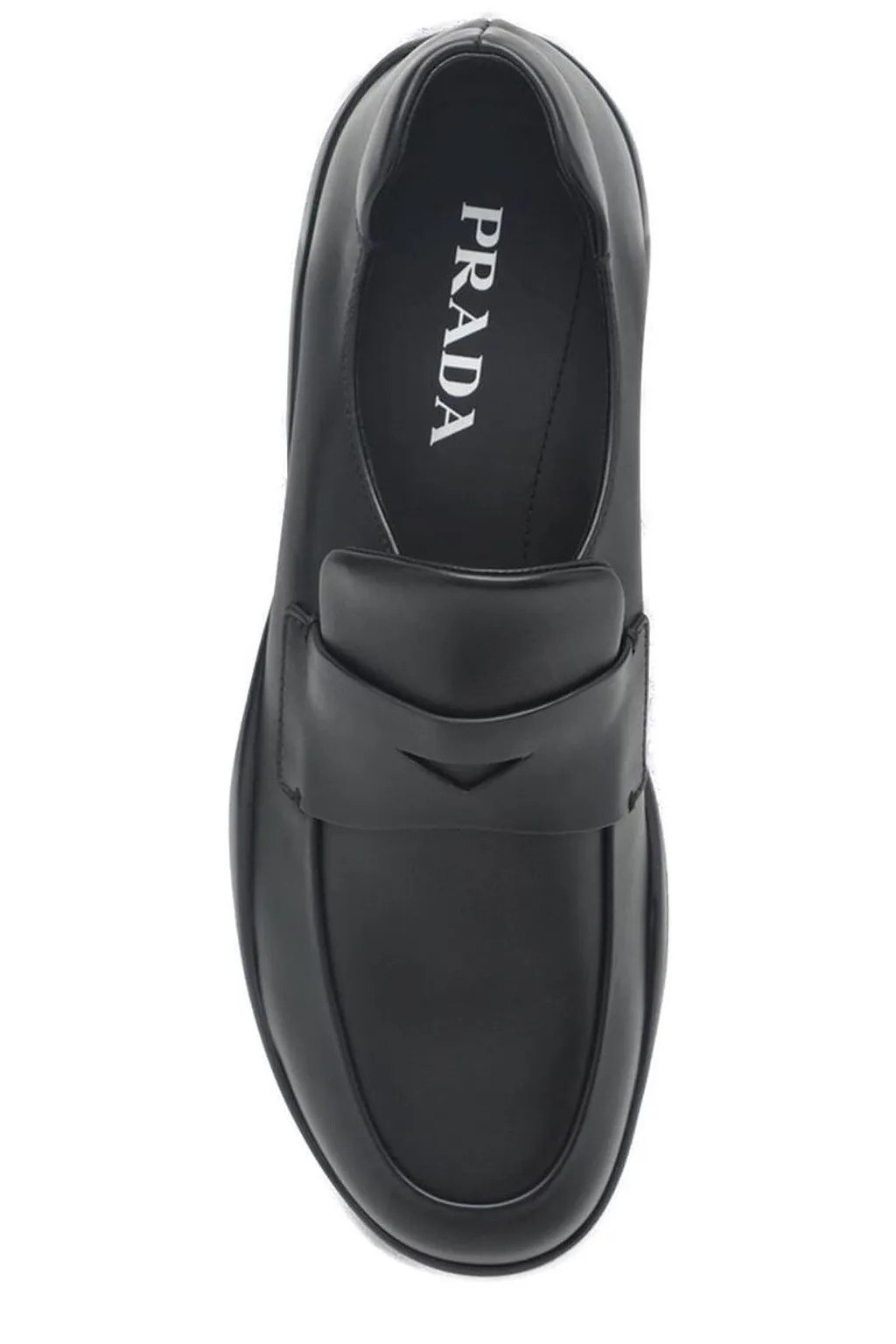 Prada Round-Toe Loafers