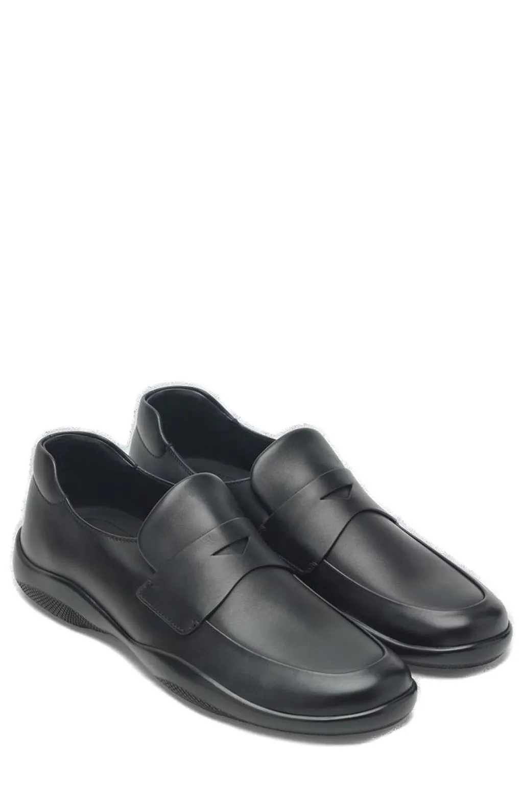 Prada Round-Toe Loafers