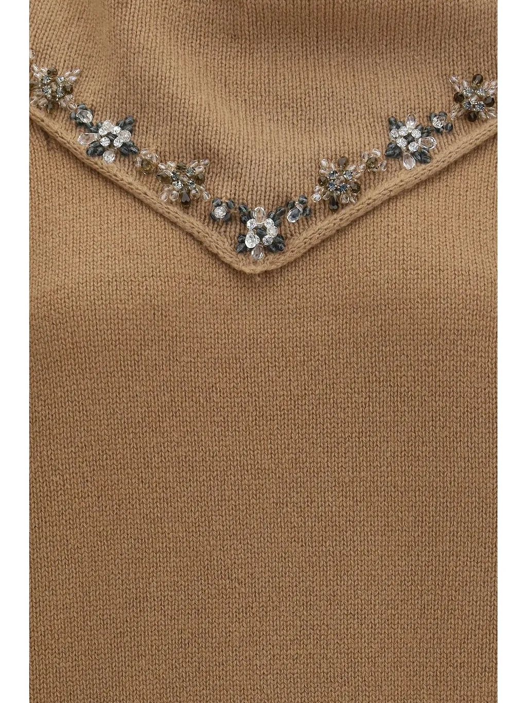 Prada Embellished Knitted Jumper