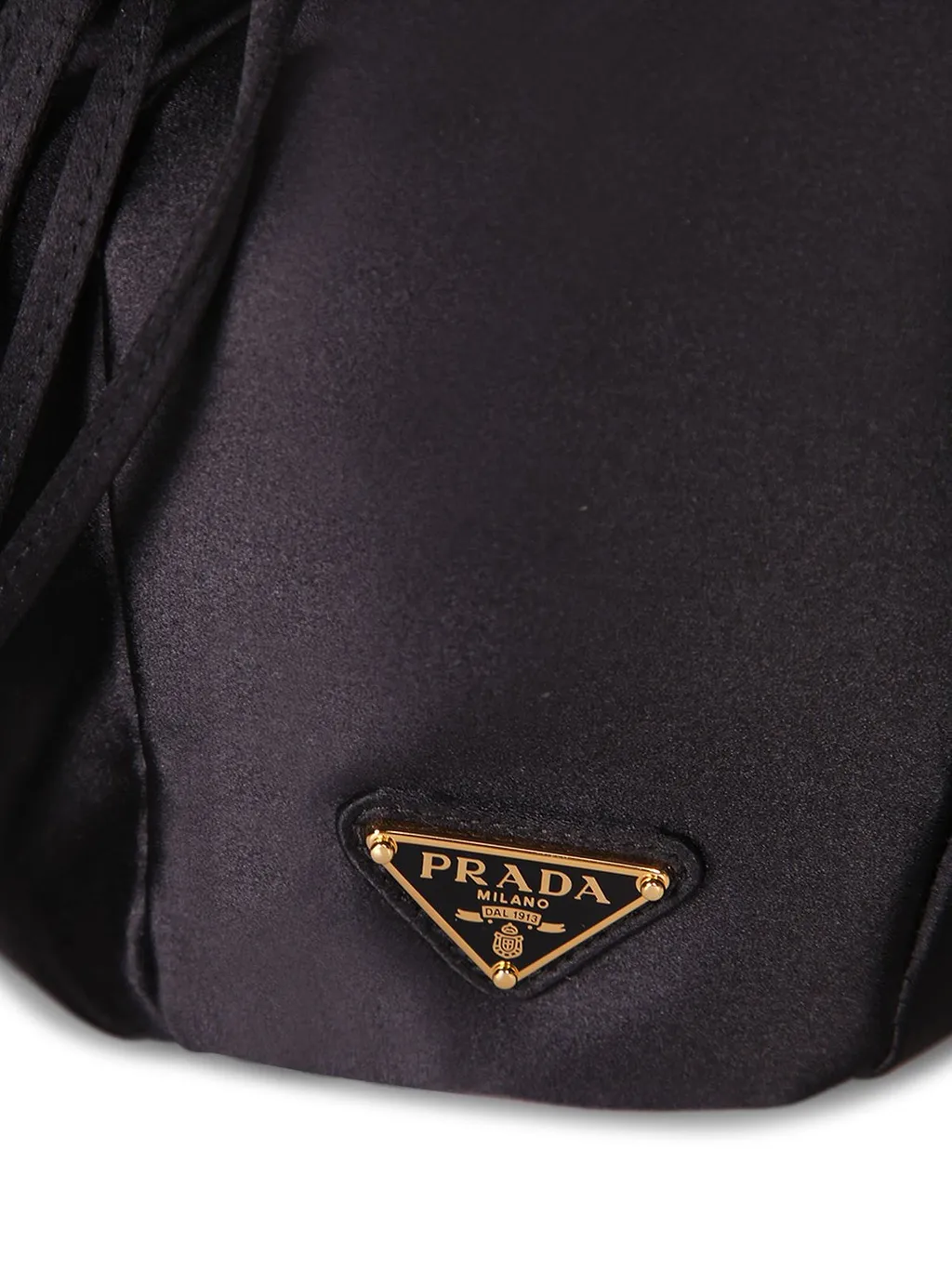 Prada Satin Mini Bucket Bag